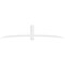 Ekena Millwork Bellingham Architectural Grade PVC Gable Bracket, 108"W x 22 1/2"H x 2"D x 4"F, 5/12 Pitch GBP108X23X0204BEL00 - alternate 4